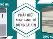 Phân biệt máy lạnh tủ đứng Daikin dòng thương mại và công nghiệp 