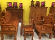 Bộ bàn ghế sơn thuỷ gỗ hương đá   BBG213H 
