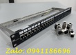 Thanh đấu nối mạng PATCH PANEL 16 cổng 1U chuẩn 19   Cat5e/Cat6/Cat6A mã ACT 16S1U ANCOMTECK...