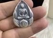 Mặt dâ chuyền phong thủy phật bản mệnh tuổi canh tuất 1970 bạc thái xịn 