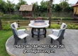 Bộ bàn ghế đá ngoài trời tại TP HCM 