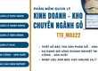Quản lý kinh doanh kho gỗ nguyên liệu, chế biến và sản xuất gỗ 
