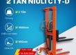 Xe nâng tay cao 1 tấn   2 tấn Niuli chính hãng 