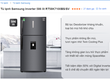 Tủ lạnh THANH LÝ Samsung Inverter 586 lít RT58K7100BS/SV hàng Thái Lan, tiết kiệm 50 điện năng 