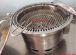 Bếp nướng than hoa âm bàn hút âm giá rẻ cho nhà hàng bbq tại quẳng ninh 
