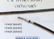 Cáp tín hiệu RS485 xoắn chống nhiễu 2 lớp 22AWG Đà Nẵng 