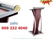 Bục phát biểu khung inox 