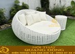 Bộ sưu tập giường tắm nắng giả mây theo xu hướng mới nhất hiện nay 