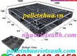 Pallet nhựa 1200x1000x120mm màu đen   pallet nhựa xuất khẩu 