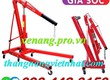 Cẩu mốc động cơ bằng tay 2 tấn   cẩu thủy lực mini bằng tay 2 tấn...