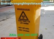 Thùng rác 120 lít chất thải y tế lây nhiễm 