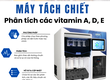 Máy tách chiết Vitamin A, D, E và ứng dụng 