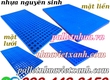 Pallet nhựa không chân 1000x600x35mm   nhựa nguyên sinh 