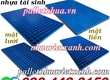 Pallet nhựa không chân 1000x600x35mm   nhựa tái sinh 