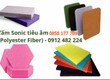 Tấm tiêu âm Polyester Fiber   Tấm SONIC   gia rẻ 