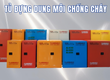 Tủ Đựng Dung Môi Chống Cháy LAM SAFE   Bảo Vệ An Toàn và Tài Sản 