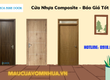 Cửa Nhựa Composite Cao Cấp từ HoaBinhDoor 