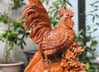 Tượng gỗ Nhất Kê phong thủy theo tuổi   Mỹ nghệ Âu Lạc 