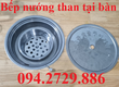 Bếp nướng than hoa không khói tại bàn hút dương tại Hà Nội 