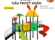 3 khối cầu trượt xoắn 