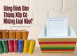 Băng Dính Dán Thùng Xốp Có Những Loại Nào 