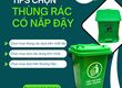 Tips chọn thùng rác nhựa có nắp đậy phù hợp 