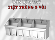 Bồn Rửa Tay Tiệt Trùng   LAMSAFE 