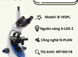 Kính hiển vi sinh học 3 mắt B 193PL 