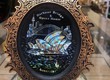 Tranh nhà hát Opera và cầu Harrbour Sydney, khung nhựa, hoa văn đẹp giả đồng đỏ, tình trạng:...