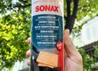 Khăn da lau khô bề mặt xe ướt   Sonax synthetic chamois 