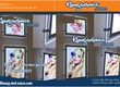 Khung mica kết hợp công nghệ LED   Tiết kiệm điện và thẩm mỹ. 