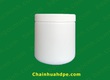 Hũ 500g từ nhựa HDPE đựng bột ngũ cốc 