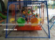 Xích đu treo hình tròn 6 ghế ngồi trẻ em chất lượng 
