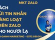 Gửi Tin Nhắn Hàng Loạt Trên Zalo Cho Người Lạ Nhanh Chóng Nhất 2025 