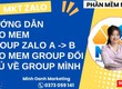Cách Kéo Mem Nhóm Zalo Full Thành Viên Nhanh Chóng 2025 