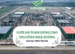 LƯỚI CHỐNG RƠI  Cho Thi công nhà thép tiền chế 