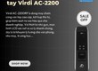 Máy Chấm Vân Tay Virdi AC 2200RF   Giải Pháp Kiểm Soát Hiện Đại ✅ 