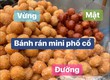 Cung cấp bánh tiêu, bánh rán nhỏ phố cổ Hà Nội, bánh rán mi ni, gửi đi các...