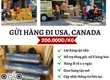 Gửi hàng đi USA, Canada   Tiến Việt Express 