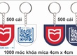 Móc khóa mica quà tặng sinh viên giá rẻ 