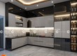 Tủ bếp Acrylic Tráng Gương Nổi Bật Màu Sắc Tinh Tế 