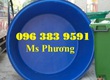 Thùng nhựa tròn 1500 lít nhựa HDPE, chịu lực tốt, chống tia UV hiệu quả 