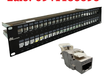 Thanh đấu nối Patch panel 48 cổng Cat7 FTP 2U mã ACT 48S2U, ACT S7 002 chính hãng...