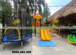 Cầu trượt mầm non nhập khẩu, cầu trượt trẻ em ngoài trời 