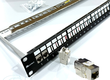 Thanh đấu nối mạng Patch panel  24 cổng CAT6A FTP mã ACT 24S1U, ACT S6A 001 hãng...