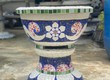 Chậu hoa   chậu khảm sành   dán miểng 0933181317 hàng thủ công mỹ nghệ thủ...