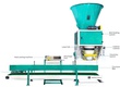 Máy đóng bao dạng bột   Kiểu dây đai 