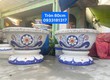 Chậu hoa   chậu khảm sành   dán miểng 0933181317 hàng thủ công mỹ nghệ thủ...
