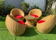 Bàn ghế nhựa giả mây Lựa chọn thông minh cho không gian hiện đại 