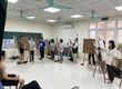 Lớp vẽ ở Sài đồng Long biên 